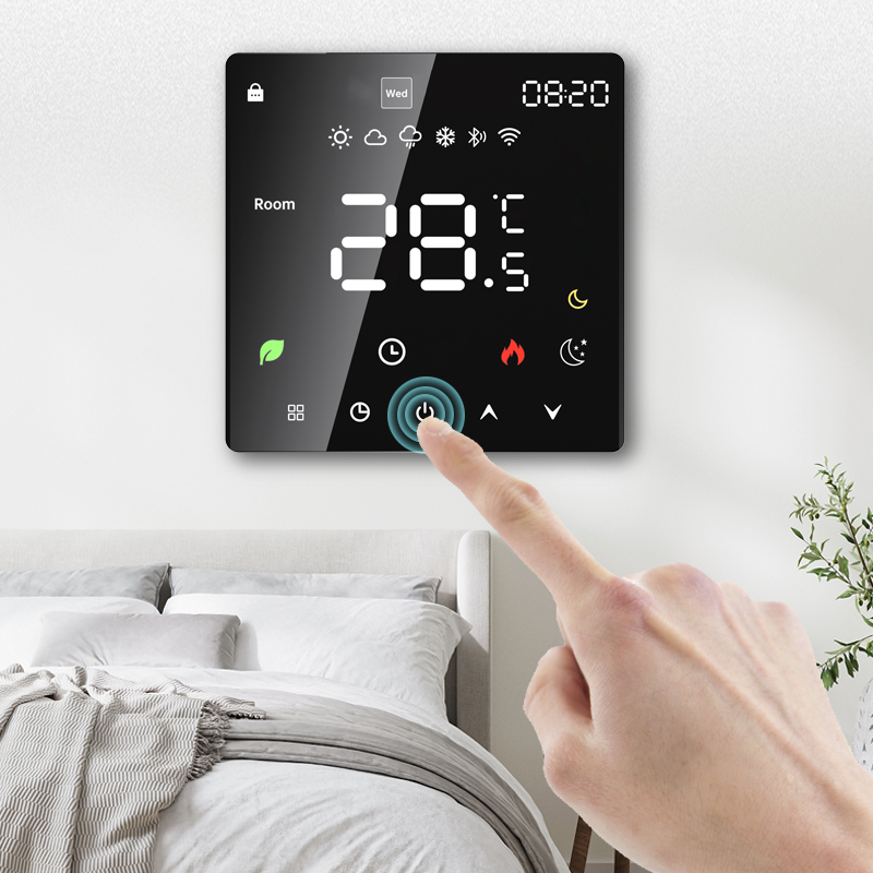 Thermostat Wi-Fi Cảm ứng Model K6