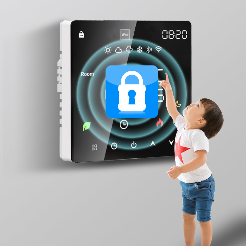 Thermostat Wi-Fi Cảm ứng Model K6