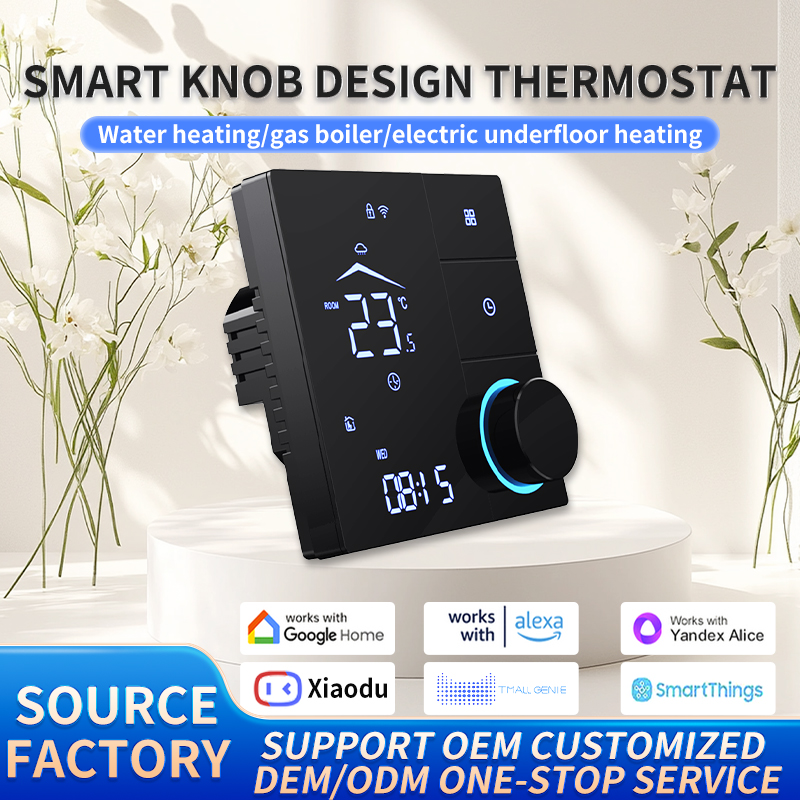 Bộ điều nhiệt hoạt động bằng núm LED sdm9