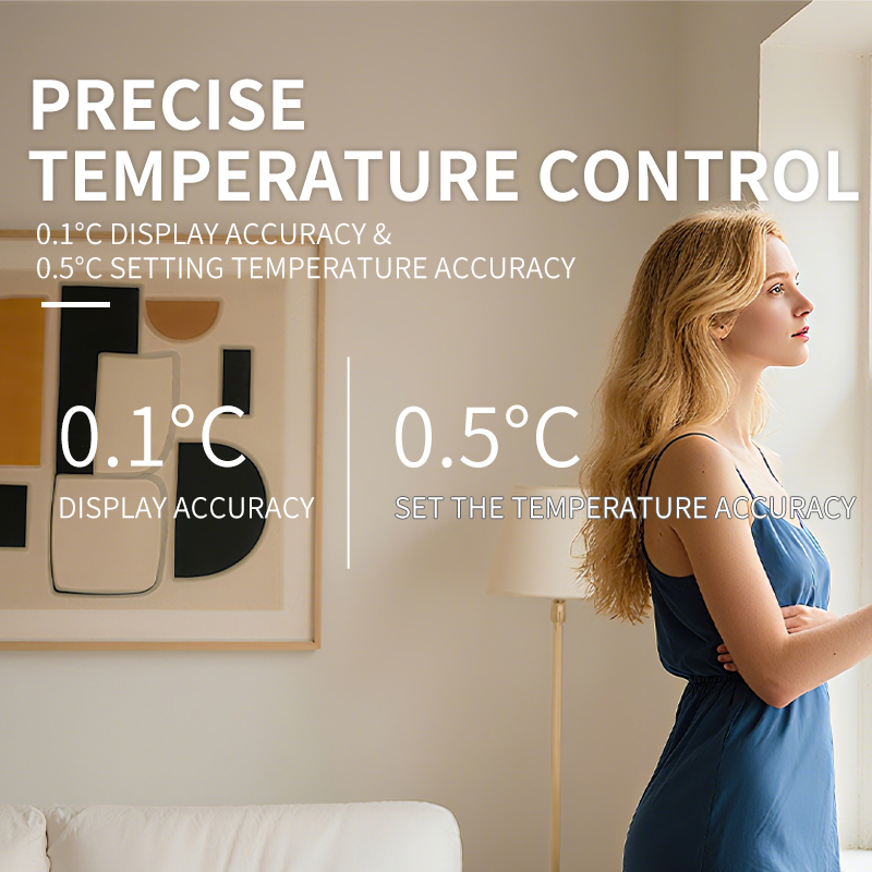 With3 Bộ điều nhiệt lò treo tường tần số vô tuyến RF 433