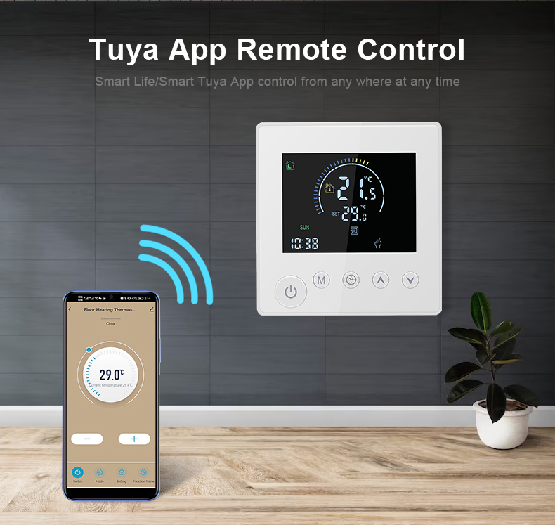 Bộ điều nhiệt Wifi nút K1M Model