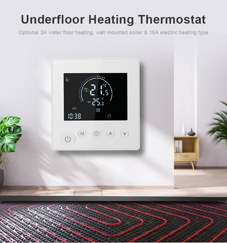 Bộ điều nhiệt Wifi nút K1M Model